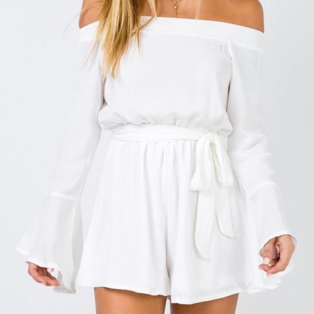 Princess Polly Marianne off the shoulder Playsuit